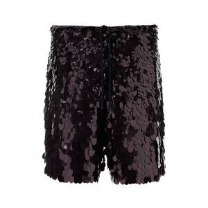 Dries Van Noten Men Embellished Crepe Piperi Bermuda Shorts